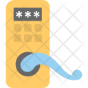 Digital Door Lock Icon