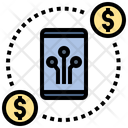 Digital Economy Cashless Technology Icon