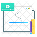 Digital Education Online Education Online Learning Icon