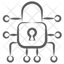 Digital Encryption Lock  Icon