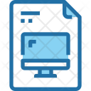 Digital File Document Icon