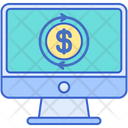 Digital Financial Transactions Icon