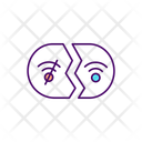 Digital Inclusion And Exclusion Exclusion Barrier Icon