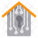 House Technology Digital Key Icon