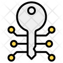 Digital Key Encryption Key Access Key Icon
