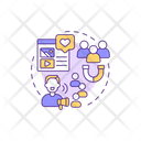 Digital Nomad Digital Marketer Social Media Icon