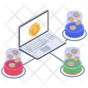 Digital Money Bitcoin Technology Bitcoin Business Icon