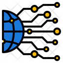 Network Data Internet Icon