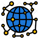 Network Communication Technology Icon