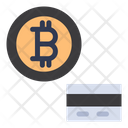 Digital Payment Bitcoin Card Payment Icon