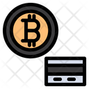 Bitcoin Card Money Icon