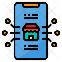 Store Mobile Smartpone Icon