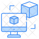Digital Twin Icon
