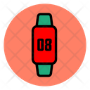 Digital Watch Smartwatch Track Pulse Icon
