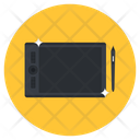 Digitizer Graphic Tablet Pen Tablet Icon
