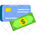 Dinero Con Tarjeta Icono