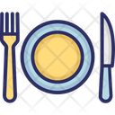 Knife Plate Fork Icon