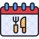Dinner Schedule Icon