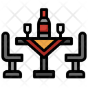 Dinner Table Dinner Chair Icon