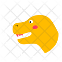 Dinosaur Face  Icon