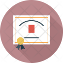 Diploma Certificate Deed Icon