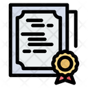 Diploma Certificate Icon