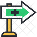 Direction Arrow Guidepost Icon