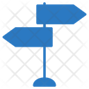 Direction Board Sign Icon