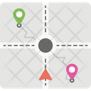 Direction Gps Map Icon