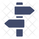 Direction Sign Signpost Icon