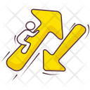 Directional Arrow Upward Arrow Downward Arrow Icon
