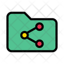 Folder Archive Sharing Icon