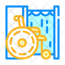 Disabled Voting Booth Icon