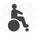 Disabled Person Patient Icon