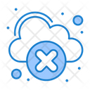 Disconnected Network Cloud Network Icon