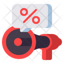 Mpromotion Discount Advertising Marketing Icon