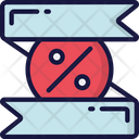 Discount Banner  Icon