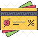 Discount Card Sale Icon