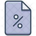 Discount File Icon