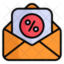 Discount Mail Discount Letter Offer Mail Icon