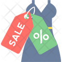 Discount On Dress Icon