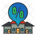 Discount on home Icon