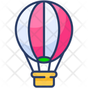 Air Balloon Hot Icon