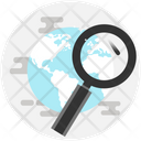 Discover Globe Map Icon