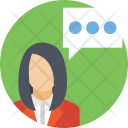 Talking Discussion Speech Icon