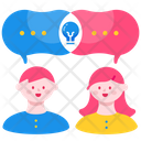 Discussion For Idea Coworking Discussion Icon