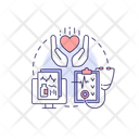 Disease monitoring  Icon
