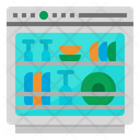 Dish Washer Clean Icon