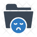 Folder Sad Emoji Icon