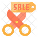 Cut Sale Sale Discount Icon